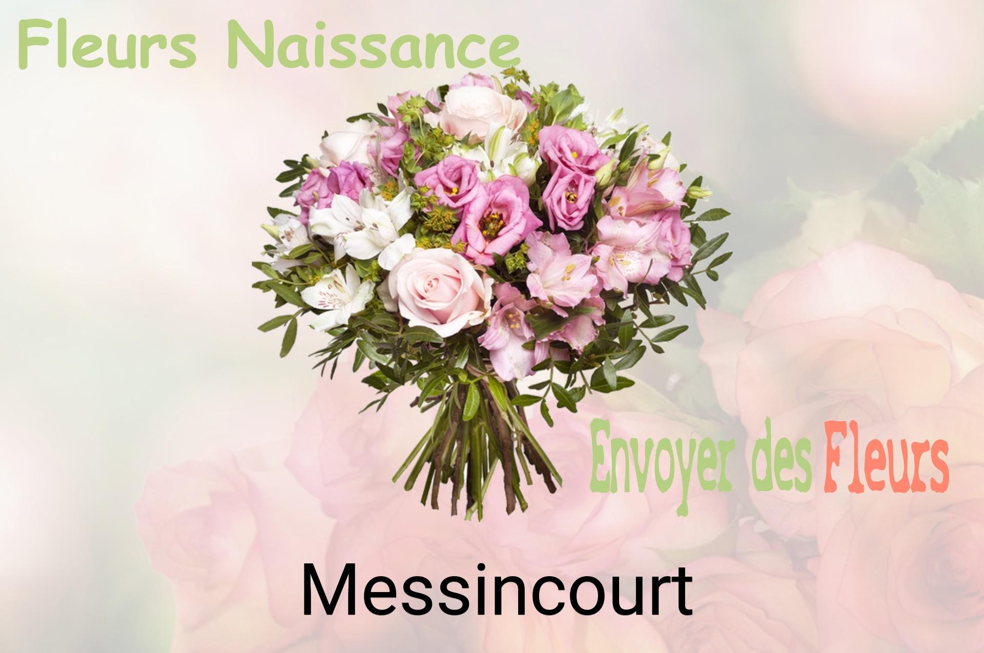 Bouquet de fleurs de naissance livré à Messincourt